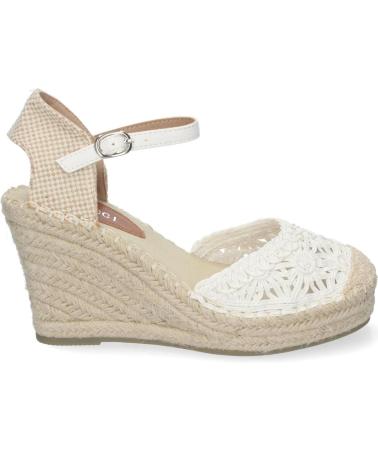 PUNTOSALAO ALPARGATAS DE CUNA COMODA EN YUTE MUJER ESTILO VALENCIANA BL VARIOS COLORES