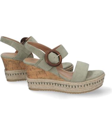 PUNTOSALAO SANDALIAS DE CUNA MEDIA EN YUTE Y CORCHO PARA MUJER COLOR VE VARIOS COLORES