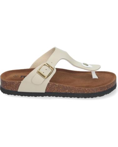 PUNTOSALAO SANDALIAS PLANAS BIO COMODAS ESCLAVAS PARA MUJER COLOR BEIGE VARIOS COLORES