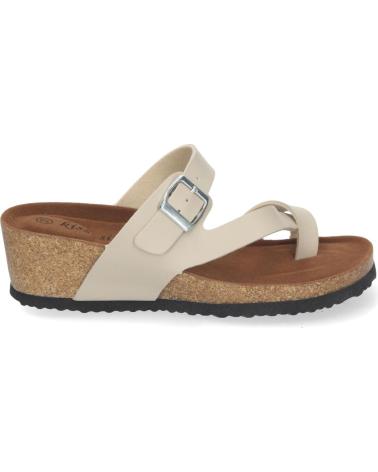PUNTOSALAO SANDALIAS DE CUNA BIO ESTILO ESCLAVA PARA MUJER COLOR BEIGE VARIOS COLORES
