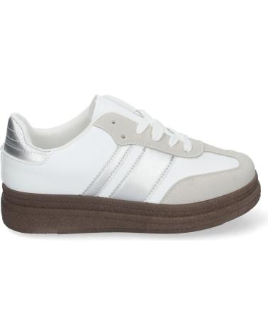 PUNTOSALAO ZAPATILLAS PLATEADAS CON PLATAFORMA COMODAS PARA MUJER T002 VARIOS COLORES