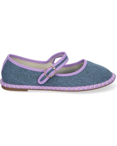PUNTOSALAO ALPARGATA VENECIANA ESTILO MERCEDITAS PARA MUJER COLOR AZUL VARIOS COLORES