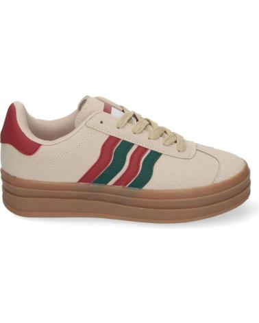 PUNTOSALAO ZAPATILLAS PLANAS COMODAS CON PLATAFORMA PARA MUJER BEIGE RA VARIOS COLORES