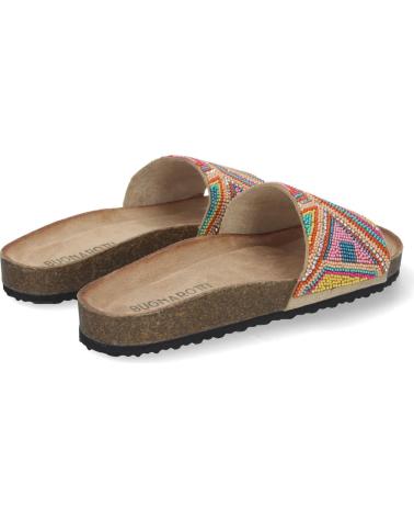 PUNTOSALAO SANDALIAS PLANAS COMODAS ESTILO BIO PARA MUJER COLOR ROSA AY VARIOS COLORES