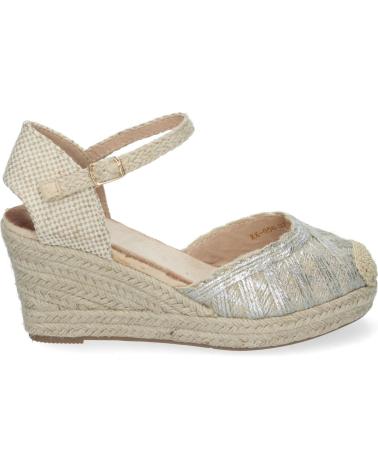 PUNTOSALAO SANDALIAS DE CUNA FORRADA EN YUTE PARA MUJER PALA CERRADA PL VARIOS COLORES