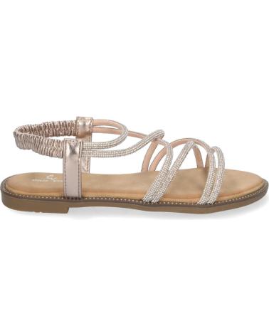 PUNTOSALAO SANDALIAS PLANAS COMODAS DETALLES BRILLANTES MUJER COLOR CHA VARIOS COLORES