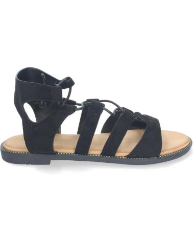 PUNTOSALAO SANDALIAS PLANAS COMODAS ELEGANTES CIERRE CON CORDONES PARA VARIOS COLORES