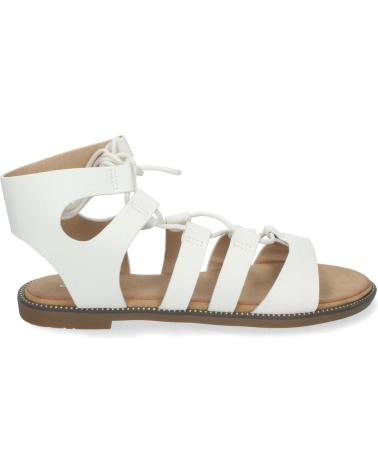 PUNTOSALAO SANDALIAS PLANAS COMODAS ELEGANTES CIERRE CON CORDONES PARA VARIOS COLORES