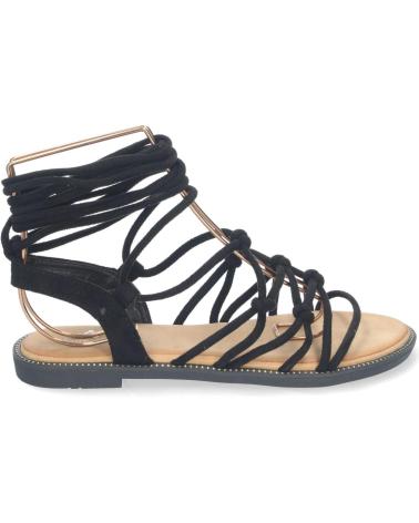 PUNTOSALAO SANDALIAS PLANAS COMODAS LAZOS TRENZADOS PARA MUJER COLOR NE VARIOS COLORES