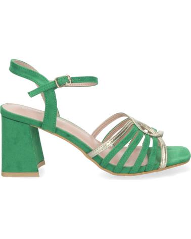 PUNTOSALAO SANDALIAS DE VESTIR TACON COMODO PARA MUJER COLOR VERDE JL77 VARIOS COLORES