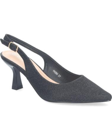 PUNTOSALAO ZAPATOS DE TACON BAJO COMODO PARA FIESTA MUJER COLOR NEGRO Y VARIOS COLORES