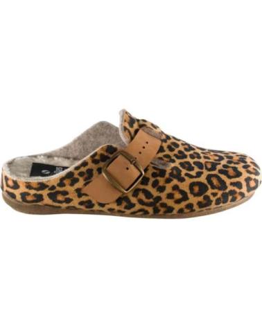 SEVILLAS ZAPATILLAS DE CASA TIPO ZUECO LEOPARDO PARA MUJER HECHO EN E VARIOS COLORES