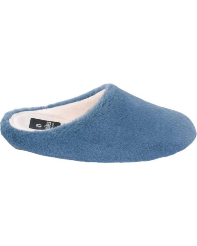 SEVILLAS ZAPATILLAS DE CASA PARA MUJER HECHO EN ESPANA TALLAS 36 A 41 AZUL