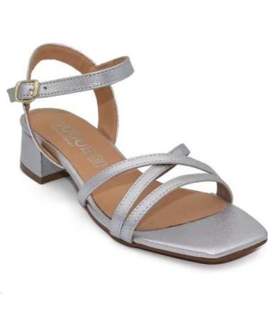 VOGUE SANDALIAS DE TACON DE PIEL PLANTILLA ACOLCHADA HECHO EN ESPA VARIOS COLORES