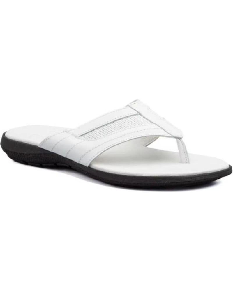 IBÉRICO SHOES MEN'S LEATHER SANDALS MODEL 3021 BLANCO