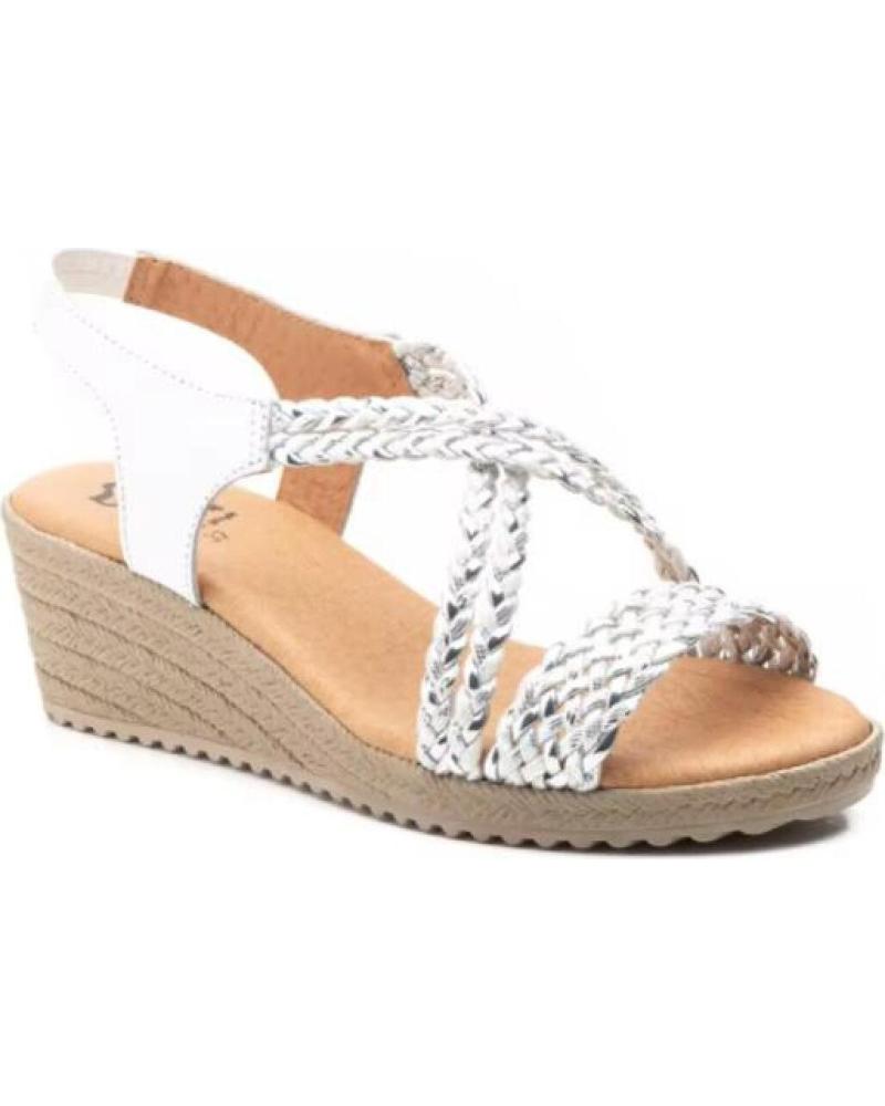 BRAIDED WEDGE SANDALS JAM MADE IN SPAIN VARIOS COLORES