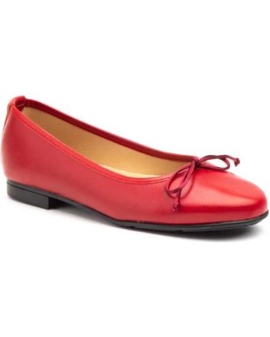BAILARINAS CLÁSICAS DE MUJER KATOSINES MODELO 19123 CON LAZO ROJO