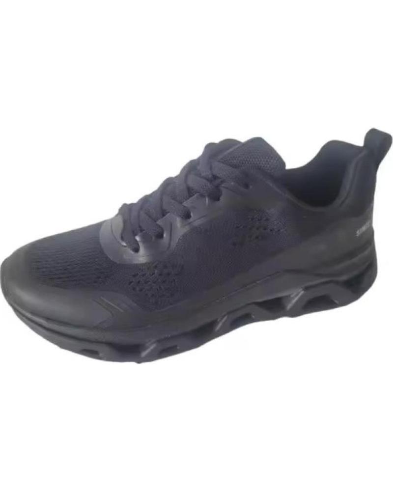 JOMIX HERREN SPORTSCHUHE LEICHT MIT VOLUMENSOHLE SCHWARZ NEGRO