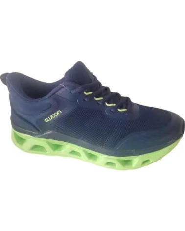 SCARPE SPORTIVE UOMO JOMIX LEGGERE CON SUOLA A VOLUME BLU E VERDE VARIOS COLORES