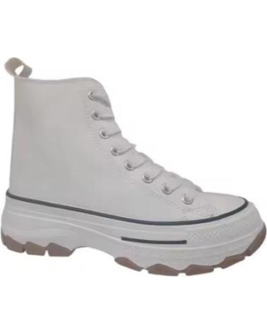 STIVALETTI KATOSINES IN ECOPELLE CON PIATTAFORMA TRACK DA DONNA BLANCO