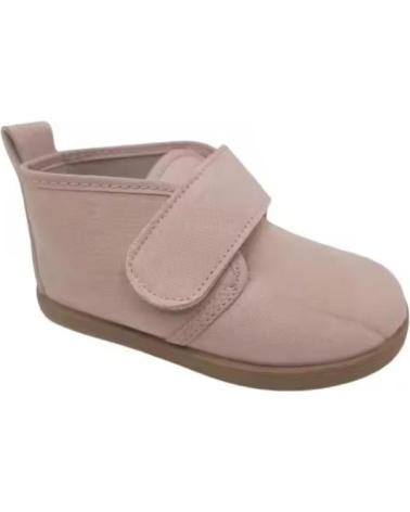 BAMBINA STIVALETTO VEGANO CONDIZ SERRATEX CON VELCRO, ROSA ROSA