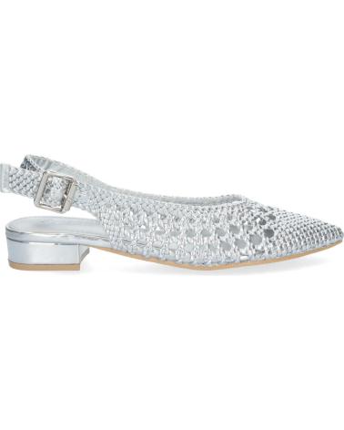 PUNTOSALAO ZAPATOS PLATEADOS TACON BAJO PARA SALON ENTRELAZADO MUJER GZ VARIOS COLORES