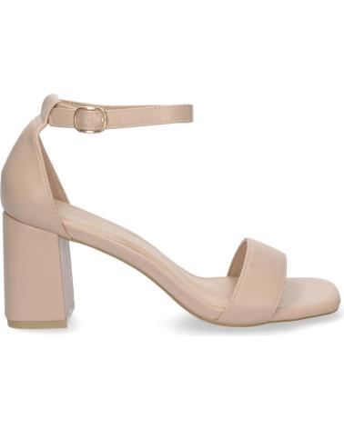 PUNTOSALAO SANDALIAS DE TACON MEDIO PARA FIESTA MUJER COLOR BEIGE B-305 VARIOS COLORES