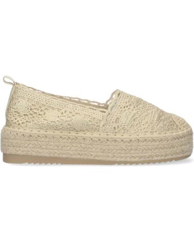 PUNTOSALAO ALPARGATAS DORADAS COMODAS DE ENCAJE EN YUTE EC-3091 VARIOS COLORES