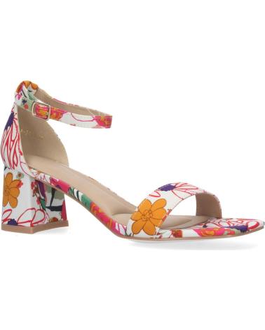 PUNTOSALAO SANDALIAS DE TACON MULTICOLOR PARA FIESTA COMODA DE MUJER A- VARIOS COLORES