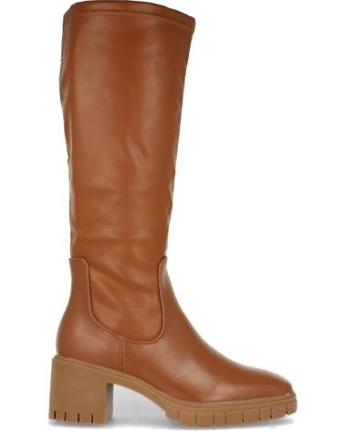 PUNTOSALAO BOTAS ALTAS CON PLATAFORMA Y SUELA TRACK MUJER COLOR CAMEL VARIOS COLORES