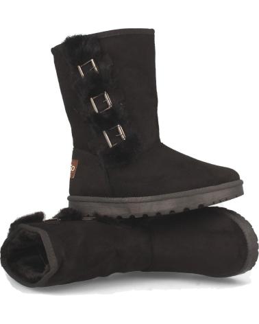 PUNTOSALAO BOTAS AUSTRALIANAS HEBILLAS NEGRO MUJER VARIOS COLORES