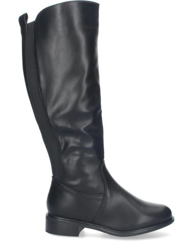 PUNTOSALAO BOTAS ALTAS PLANAS LISAS PARA MUJER COLOR NEGRO ZS-91 VARIOS COLORES