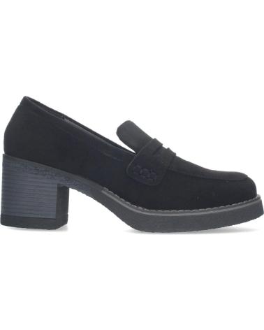 PUNTOSALAO MOCASINES DE TACON COMODO PARA MUJER COLOR NEGRO VR3-537 VARIOS COLORES