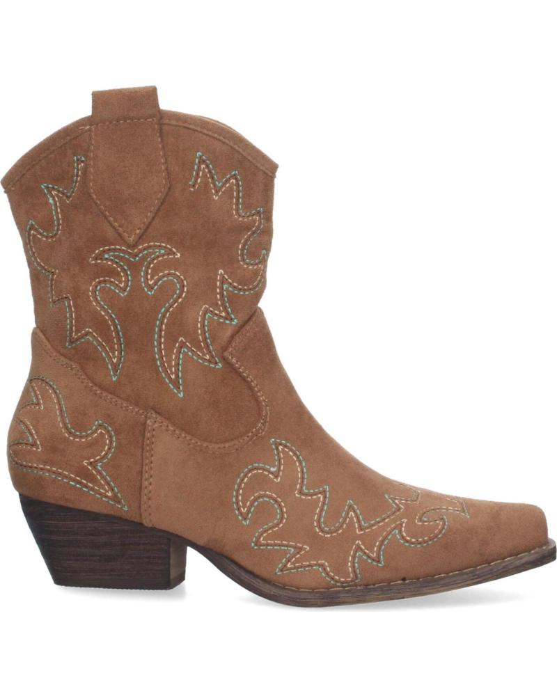 PUNTOSALAO BOTINES CAMPEROS CIERRE CREMALLERA MUJER COLOR CAMEL VARIOS COLORES