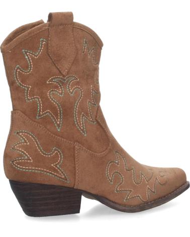 PUNTOSALAO BOTINES CAMPEROS CIERRE CREMALLERA MUJER COLOR CAMEL VARIOS COLORES