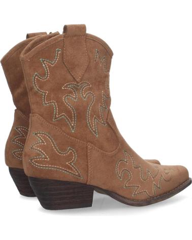 PUNTOSALAO BOTINES CAMPEROS CIERRE CREMALLERA MUJER COLOR CAMEL VARIOS COLORES