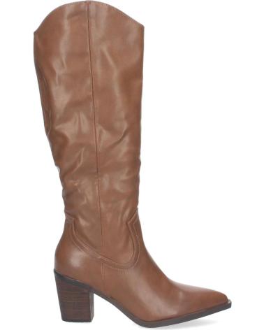 STIVALI ALTI PUNTOSALAO CON TACCO MEDIO E PUNTA AFFUSOLATA COLORE KAKI VARIOS COLORES