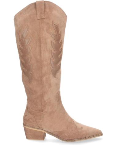 STIVALI CAMPEROS PUNTOSALAO MARRONI A GAMBALE ALTO CON TACCO BASSO VARIOS COLORES