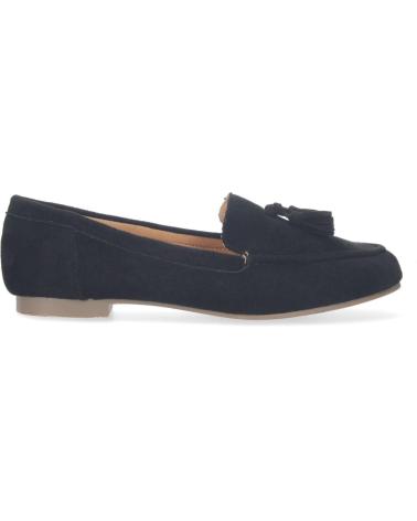 PUNTOSALAO FLAT BLACK LOAFER WITH DECORATIVE TASSELS VARIOS COLORES