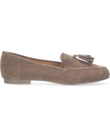 PUNTOSALAO FLAT LOAFER WITH FRINGES KHAKI COLOR VARIOS COLORES