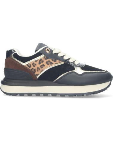 PUNTOSALAO ZZ-120 BLACK CASUAL SNEAKERS WITH ANIMAL PRINT VARIOS COLORES