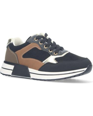 PUNTOSALAO BO-111 ZAPATILLAS CASUAL NEGRAS Y MARRONES VARIOS COLORES