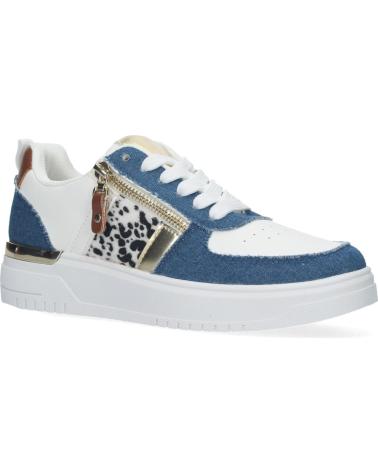 PUNTOSALAO SAPATILHAS CASUAIS A-66 ESTAMPADO ANIMAL AZUL VARIOS COLORES