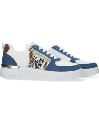 PUNTOSALAO SAPATILHAS CASUAIS A-66 ESTAMPADO ANIMAL AZUL VARIOS COLORES