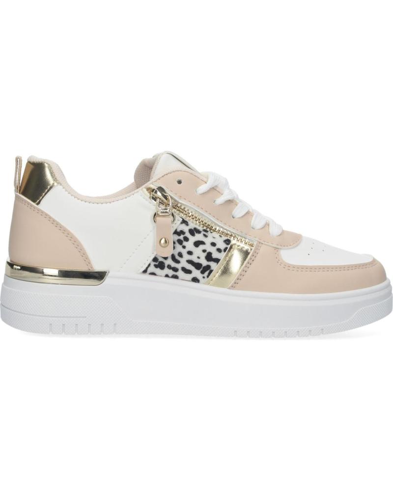 PUNTOSALAO FREIZEIT-SNEAKER A-6 MIT APRIKOSEN-ANIMAL-PRINT VARIOS COLORES