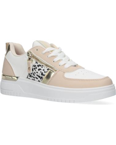 PUNTOSALAO FREIZEIT-SNEAKER A-6 MIT APRIKOSEN-ANIMAL-PRINT VARIOS COLORES