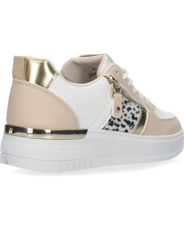 PUNTOSALAO FREIZEIT-SNEAKER A-6 MIT APRIKOSEN-ANIMAL-PRINT VARIOS COLORES