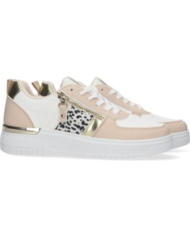 PUNTOSALAO FREIZEIT-SNEAKER A-6 MIT APRIKOSEN-ANIMAL-PRINT VARIOS COLORES