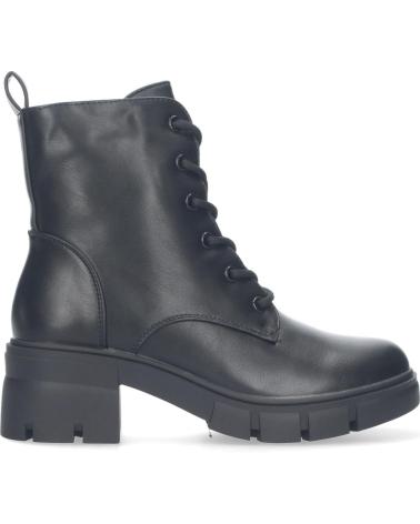 PUNTOSALAO MILITÄRSTIEFEL SCHWARZ MIT SCHNÜRSENKELN UND PROFILSOHLE VARIOS COLORES