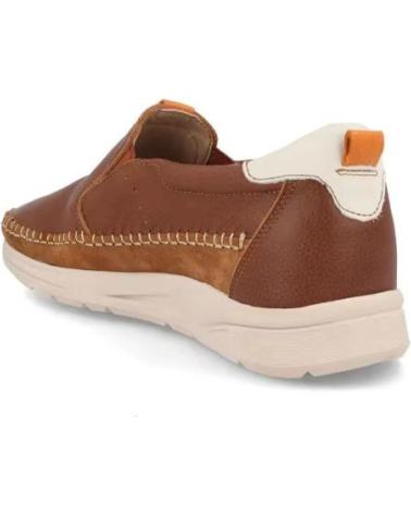 MOCASINES DE PIEL DJ SANTA HOMBRE MARRóN